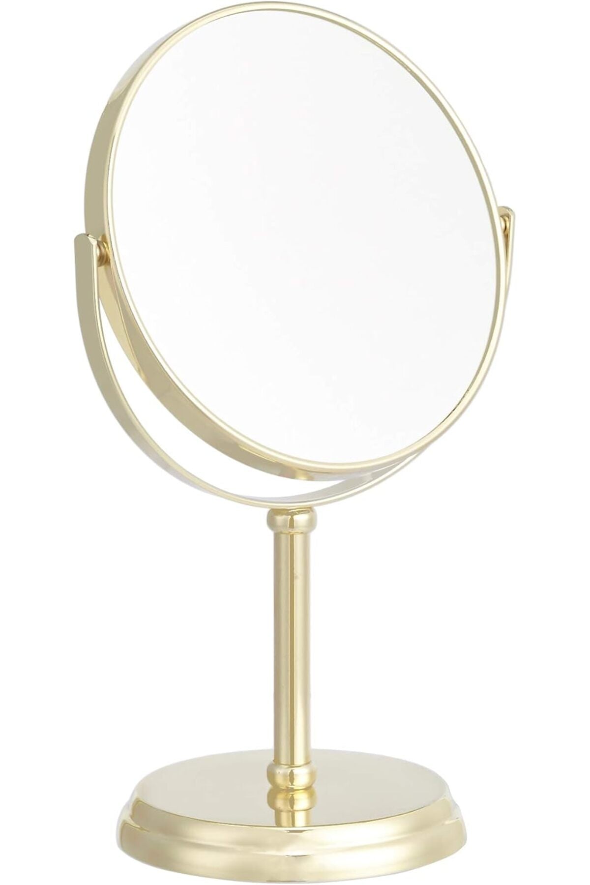 Vanity Mirror - 1X/5X Magnification, Gold