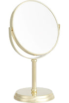 Vanity Mirror - 1X/5X Magnification, Gold