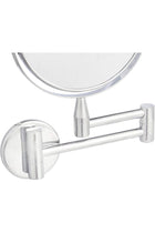 Wall-Mounted Vanity Mirror - 1X/5X Magnification, Chrome