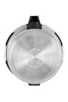 Popular Aluminium Pressure Cooker Silver/Black 16Liters