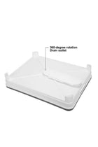 2 Tier Dish Drying Rack 48x32x38cm Stainless Steel Kitchen Drainer