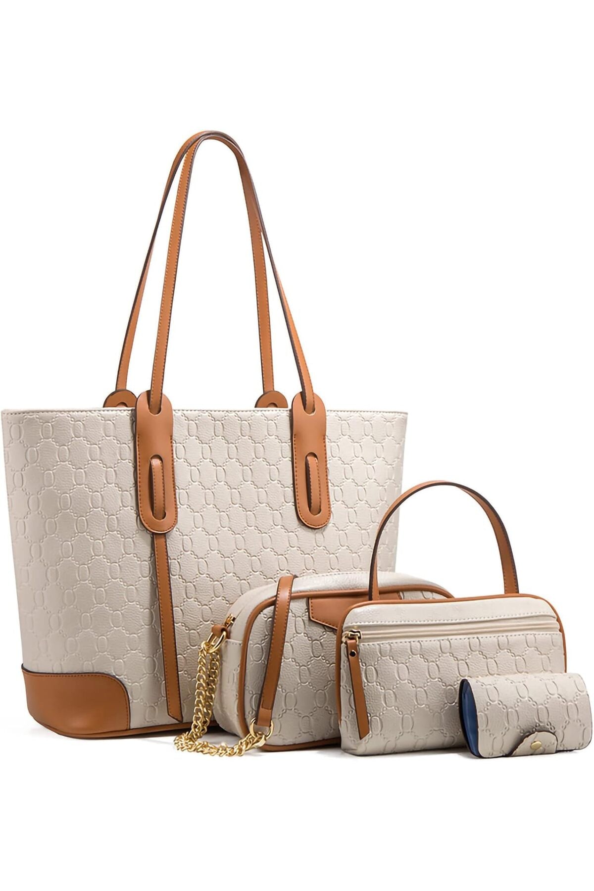 Women Fashion Handbags Wallet Tote Bag Shoulder Bag Satchel Purse Top Handle Set | Fashion