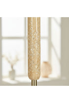 Nordica Travertine Floor Lamp 150 Cm Contemporary Standing E27 Bulb Base Modern Design
