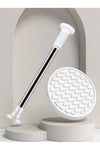 CozyNest Premium Stainless Steel Tension Curtain Rod No Drill Non-Slip Extendable Shower Rod Closet Hanging Rod for Wall Mount Room Divider Bedroom Living Room Balcony150CM*278CM