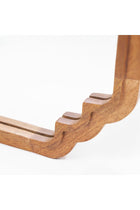 Celia Wall Mirror With Wooden Frame - Honey