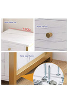 Simple Bedside Table, Modern Side Table Nightstand, Bedside Cabinet Mini Locker Storage Stand Cabinet Rack with Drawer and Open Storage Shelf, for Bedroom Living Room Sofa