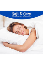 6 piece Polycotton Bed Sheet Queen Size (160x200+35) cm with Duvet Cover and Pillowcases