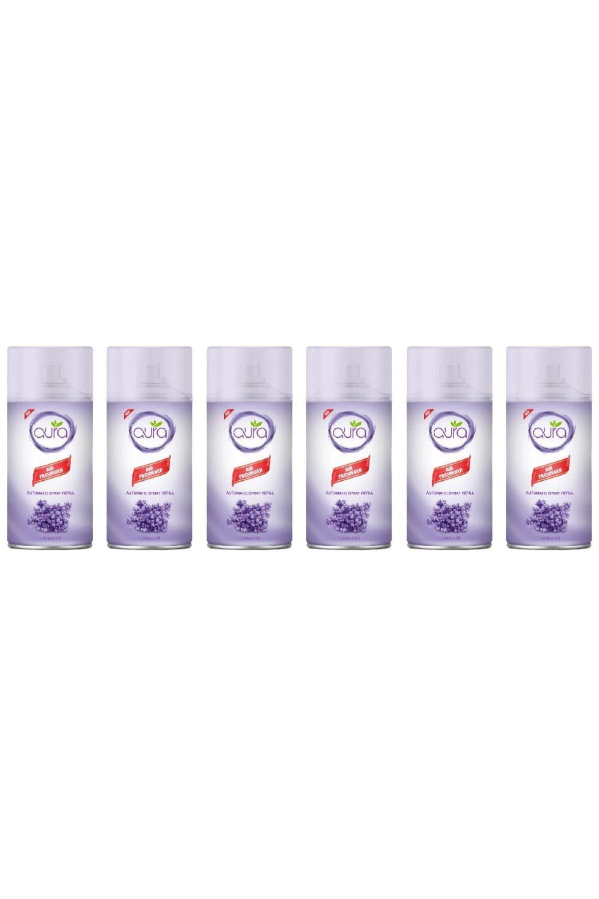 Marketplace Auto Spray Air Freshner - Lavender - 250 Ml - Set of 06