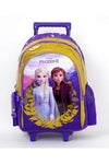 18' Trolley Backpack for 8 Years+ - Printed, Retractable Handle, Durable Wheels