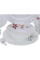 50Pcs Opalware Dinner Set, Multicolour, RF10200,