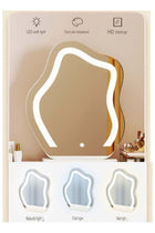 Elegant and Efficient Smart Dressing Table for Contemporary Living Spaces with LED Mirror