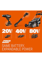 WG324E.9 12cm 20V Cordless Compact Chainsaw - Tool Only, High-Efficiency Motor, Lightweight, Safe Design – No Battery or Charger