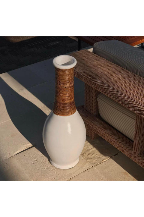 The 8 Senses Living Gloria Terracotta Vase - 80 cm