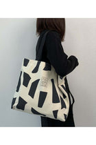 Women's Shoulder Tote Bag Canvas Handbag For Women Large Capacity Bucket Bag Fashionable Travel Messenger