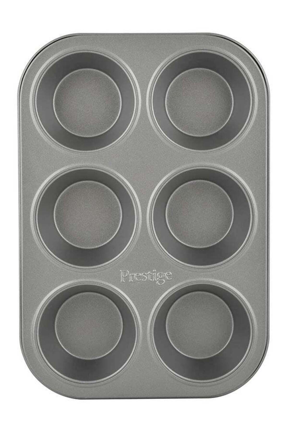 Muffin Pan 6-Cups Grey 29x18.2x3cm