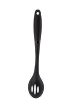 Nylon Head Slotted Spoon Black