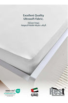 Fitted Bedsheet 90x190+20cm Breathable Plush White Fabric with Deep Pockets Machine Washable for Optimal Protection