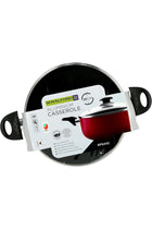 Non Stick Casserole With Glass Lid 28 cm, Red, RF6442