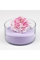 Pearled Candle Wax Sand With 20 Eco Wicks - Purple - 500g