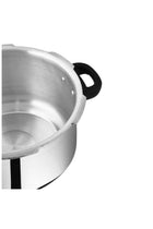 Deluxe Popular Pressure Cooker With Lid, Precision Weight Valve Silver 5Liters