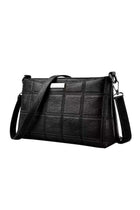 Korean Style New Design, Zipper Closure, Hand Washable, Black, Casual Tote for Middle-Aged Moms, Leather , Women's Handbag