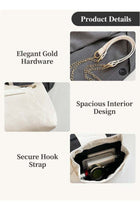 Women Cross Bags PU Leather Crossbody Bag, Ladies Large-Capacity Chain Shoulder Sling Bag