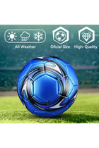 Soccer Ball - Size 5 Traditional Soccer Ball, Official Match Weight, Youth and Adult Soccer Player
