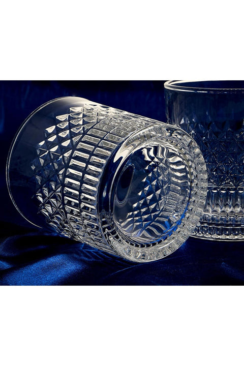 Nexa by Bar Story premium Whiskey Glasses Set of 4 – 315 ml Crystal-Style Scotch, Bourbon & Old Fashioned Rocks Glasses