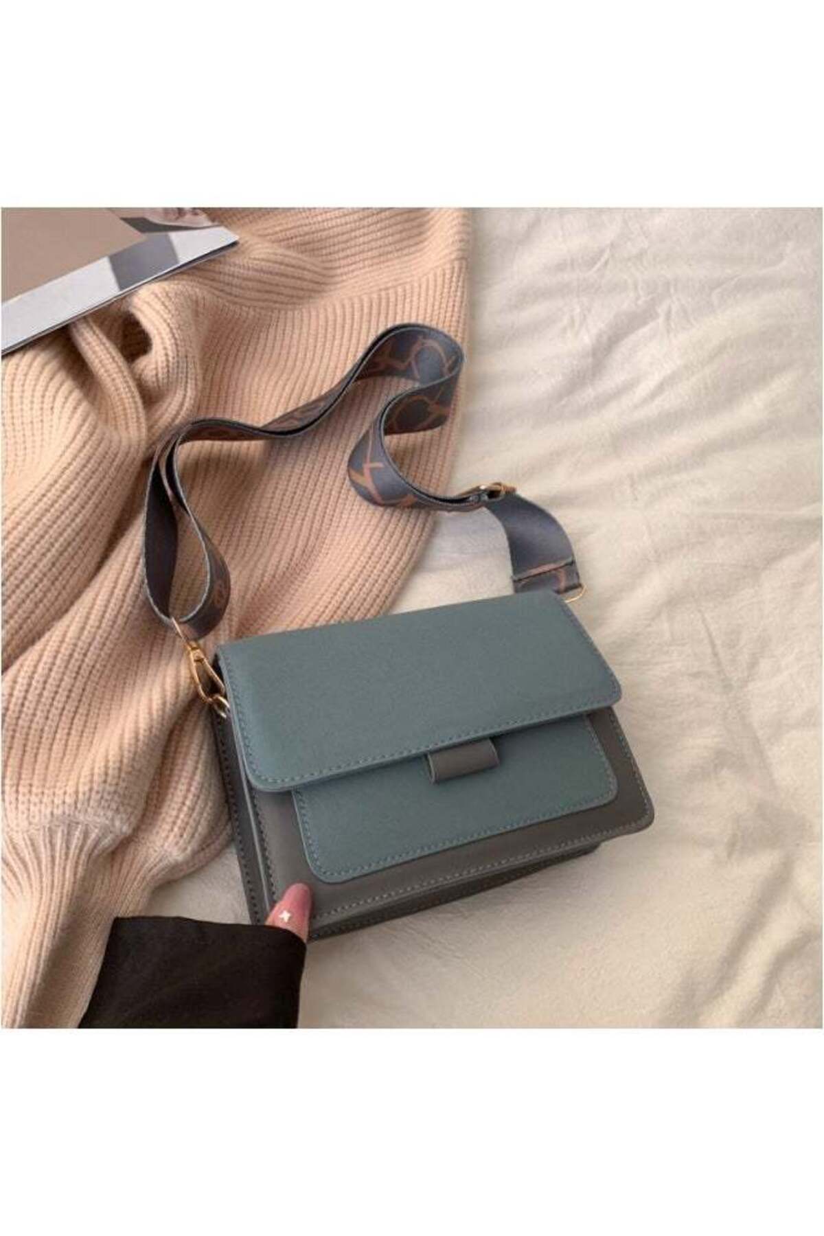 Women's Versatile PU Leather Shoulder Bag, Ladies Retro Fashion Crossbody Bag