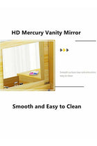 Dresser With Mirror Vanities Table Make Up Organizer Drawers White 80x40x75cm
