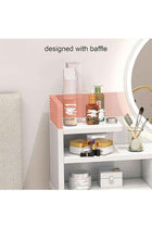 Dressing Table Vanity Table with Chair, Makeup Vanity Table with Drawers, Multifunction Modern Design Dressing Table Study Table Large Storage Workstation With Side Cabinet for Bedroom Dressi