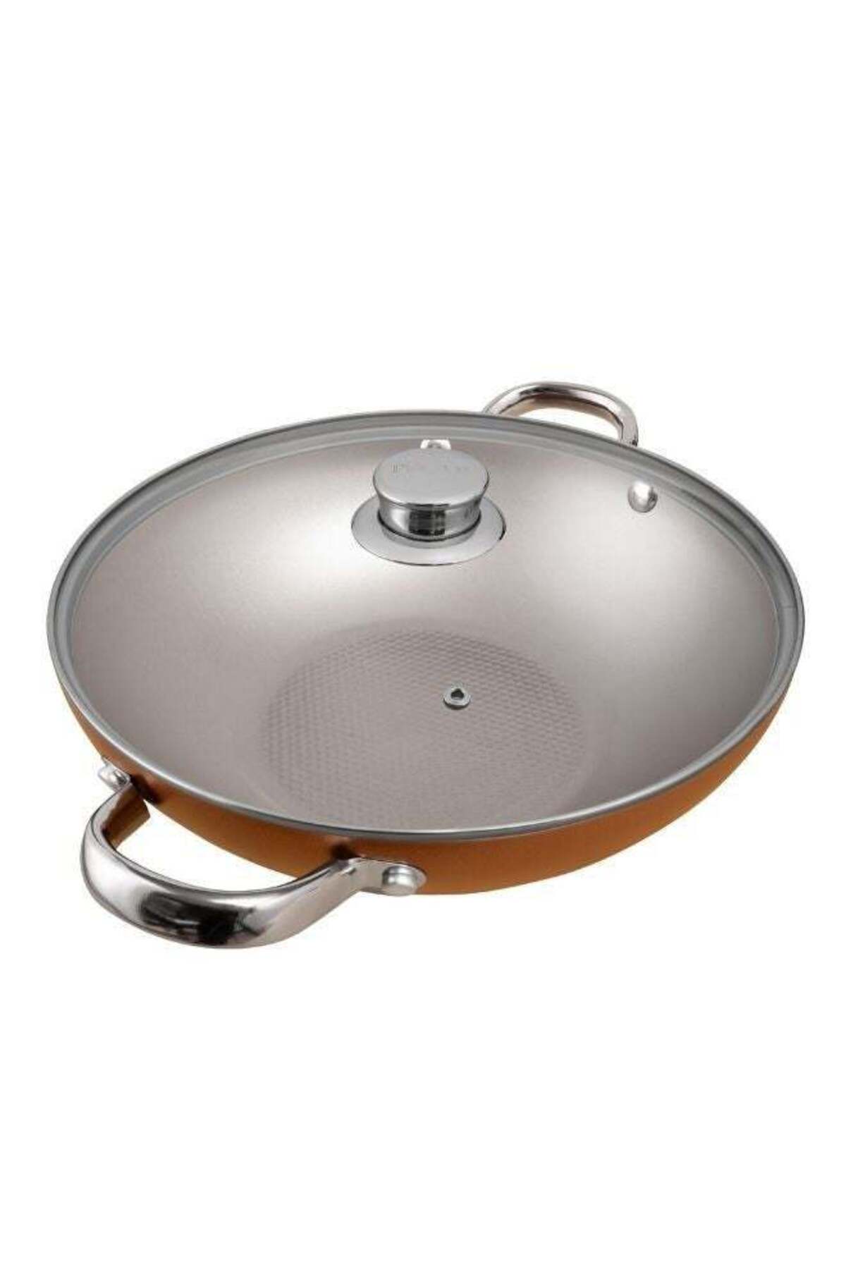 Ultra 24Cm Kadai With Glass Lid And Pan Holder