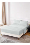 Single Size 3Pc Fitted Sheet Set | Soft Microfiber Material | Light Grey Color