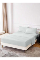 Single Size 3Pc Fitted Sheet Set | Soft Microfiber Material | Light Grey Color