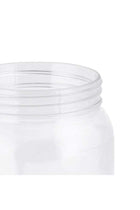 Round Jar 1000ml Yellow/Clear