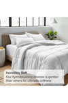 Elegant White King Size Bedding Set Crafted from 100 Percent Cotton, 144TC Finish