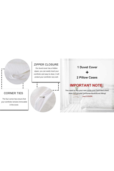 Octopus Duvet Cover Double, Ocean Life Sea Animal Bedding Set, Teal Marine Creatures Duvet Cover