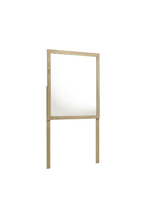 Kelly Mirror For Dressers Durable Vanity Mirror Without Dresser Dresser Mirror Modern Design Bedroom Furniture L93Xw3.3Xh155Cm-White Ash+Sonoma Oak