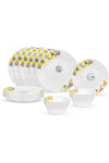 18 Pcs Opal ware Dinnerware set, Dinner, Dessert Plates and Bowls, Dishwasher & Microwave safe