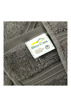 Bliss Casa 4-Piece Hand Towels, 100% Combed Cotton 550 GSM Superior Quality, Quick Dry Highly Absorbent Thick Soft Hotel Towles for Bath And Spa Bathroom Hand Towel Set Grey 40x70cm Grey 40x70cm