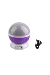 Sky Rotating Projector Starry Night LED Light Purple/White/Black