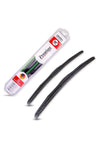 Pack of 2 Hybrid Wiper Blades - All-Season Universal Fit - 26 Inch