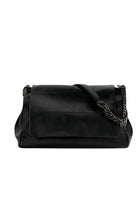 Women's Rock Style Black Shoulder Bag, Ladies PU Leather Crossbody Bag Sling Bag Side Bag Carry Bag