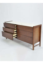Bedroom Makeup Vanity - Dresser For Hairstyle Walnut 150*40*75cm