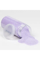 Pearled Candle Wax Sand With 20 Eco Wicks - Purple - 500g