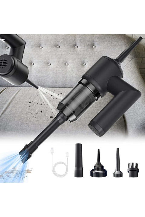 Portable Car Vacuum Cleaner, 5000Pa Strong Suction Power