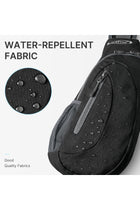 Small Sling Bag Crossbody Chest Bag Shoulder Backpack Outdoor Anti Theft
