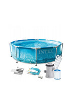 Metal Frame Pool With Pump