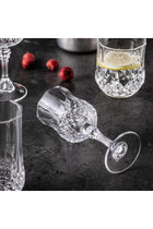 Cordial Glasses with Stem,Glasses | Port glasses | Crystal Shot glasses | Limoncello glasses (Set of 6)