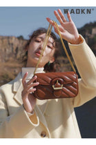 Women's Fashion Versatile Shoulder Bag, Ladies Chain Design Messenger Bag Crossbody Bag